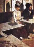 Germain Hilaire Edgard Degas In a Cafe china oil painting artist